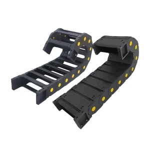 Custom Nylon Plastic Drag Chain Series 55 Bridge Type and Closed Feature Flexible