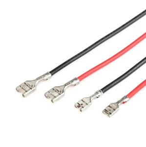 Transparent Insulated Female Plug Terminal Cable Assembly PVC Connector Henghua Brand OEM/ODM Customizable Color/Length Home