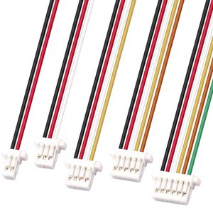Factory Wholesale JST SH1.0 Mm Pitch Wire Harness 6 Pin Connector Electrical Wire Cable IATF16949 Manufacturer