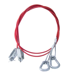 Trailer Safety Chain for RV, Boat, and Camper Towing - Heavy Duty Construction with Spring Hooks for Secure Fastening