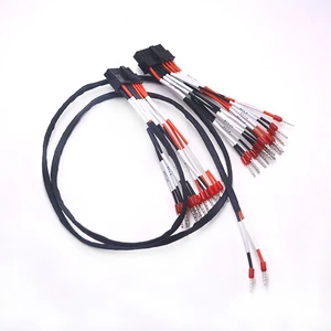 Custom Automotive Wiring Harness, PVC/PTFE Insulated Multi-AWG Cable Assembly for Vehicle Electronics & Control Systems