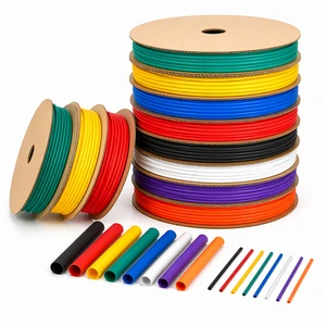 Heat Shrink Tubing UL224 Halogen Free Low Smoke Ultra Thin Wall Polyolefin 600V Rated Wire Harness Cross-linked 2:1