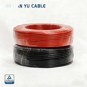 PV Cable Photovoltaic Cable XLPO ROHS Compliant Eco-Friendly Lightweight Durable Aluminum 0.6/1 KV Solar Energy Construction
