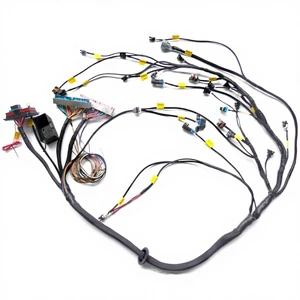 MINI Waterproof Fuse Box CNCH Braided Tube LS1/LS6 ECU Wiring Harness Dive-by-Cable 4L60E 4L80E T56 Transmission Pure Copper