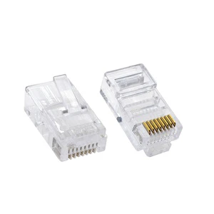 RJ45 Connector 8P8C RJ45 CAT5 Modular Plug Network Connector for Cat5 Cable