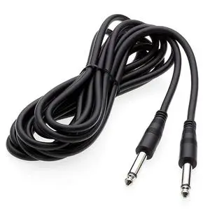 6.35mm Mono Jack TS Unbalanced Patch Guitar Speaker Cable