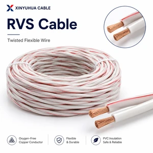 Copper Stranded RVS Twisted Pair PVC Insulated Flexible Cable and Wire Electrical Wires