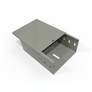 Wholesale Steel Fireproof Cable Tray Punched Holes Galvanized Surface for Electrical Construction Cable Presets Customizable