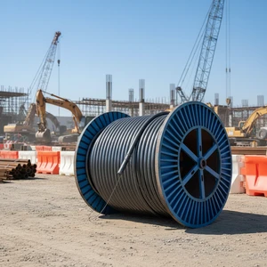 Low Voltage YJV Solid Copper Power Cable for Industrial Railway Power Station Applications Building Construction Use