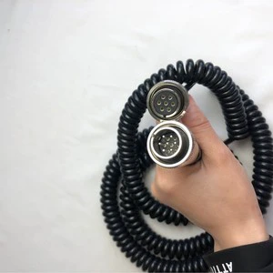 Paver & Milling Machine Spiral Cable Slow Connect Fast Connect Spring Snap Connector Threaded Connector Computer Cable