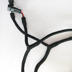 Construction Machinery Wiring Harness PTFE/PBT High Temperature Resistant Anti-Tension Anti-Scratching Custom-Made for Computer