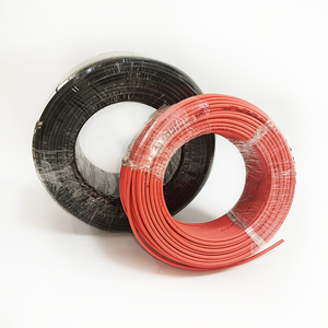 TUV Approval XLPO Insulated Tinned Copper Solar Wire 4MM Pv Solar Cable DC Electrical Cable Photovoltaic Power Cable