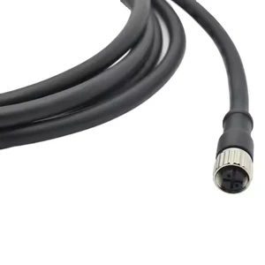 M12 Waterproof Connector Splitter 2 3 4 5 6 8 12 Pins Male to Female Adapter Connector Wire Connectors