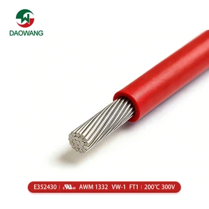 Automotive Grade UL1332 Stranded FEP Insulated High Temperature Wire 200C 300V for Auto & Building Wiring Harnesses