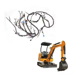 Wholesale Customize Wear Resistance Excavator Main Wiring Harness Waterproof Excavator Wiring Harness for HRD-ZN