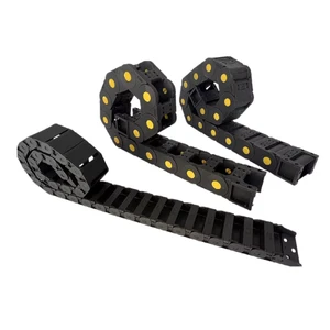 Flexible Plastic Cable Drag Chain Heavy Duty for Industrial Robots, Packaging Machinery