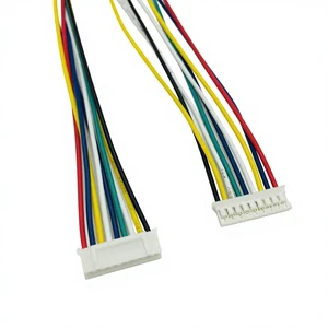 Original JST PHR 2.0mm Pitch 10-Pin Molex Auto Wire Harness Cable Assembly with Tinned Copper Conductors and Nylon Jacket