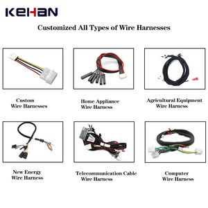 Factory Customized JST XH PH ZH PTFE PVC IP66 Bare Copper Conductor OEM ODM Wire Harness Assembly for Electrical Equipment