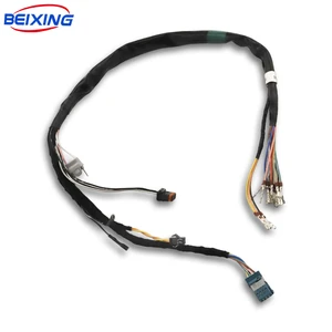 Custom Automotive Wiring Harness with Multy Connectors E00196 PVC Insulated Electronic Vehicle Wiring Assembly IP66 12V for Cars