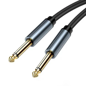 Cantell Manufacturer 6.35mm 1/4 Inch Instrument Guitar Jack Cable for Electric Guitar/Keyboard
