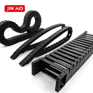 High-Speed Motion Cable Drag Chain Heavy Duty Hose & Cable Carrier for Cranes and High-reach Forklifts