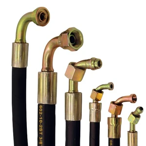 Processing Customized Steel Wire Braided High-pressure Oil Pipe Hydraulic Hose