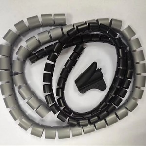 Cable Organizing Kit for Office Wire Sleeves to Protect Electrical Wires Spiral Wrapping PE Cable Tidy Kit