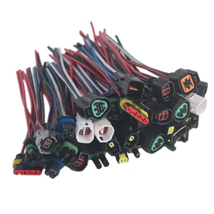 CHENF Custom Factory Auto Wiring Harness New Energy Waterproof Electronic Wire Cable 10A Copper Contact Material Nylon Housing