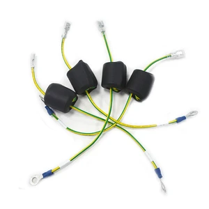 Custom Ferrite Shielded Wire Harness Male Female Connector Wiring Cable Harness Insulated Terminal