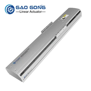 High Precision Aluminum Ball Screw Linear Actuator C5 Grade Guide Rail Module GAOGONG CNC Machine 50mm-2000mm Stroke Custom