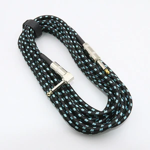 Hot-selling 6.35mm Guitar Cable (cross-border E-commerce, OEM Customization Supported)