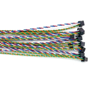Cable Assembly Manufacturer Molex 4Pin Connectors Wiring Harness Twisted Wire for Electronics Industrial Equipment
