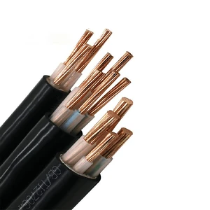 0.6/1kV Oxygen-Free Copper/XLPE/PVC Insulated IP67 Rated Industrial Power Cable 2/3/4/5 Cores for Construction & Power Station