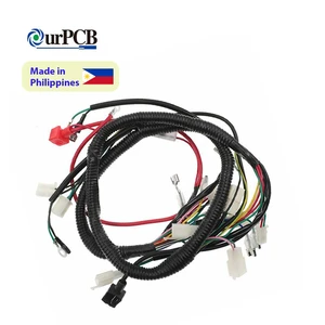 Custom Boat Wiring Harness Excavator Parts Engine Wiring Harness For Hitachi Excavator