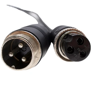 Waterproof ABS 2-12 Pin IP68 Circular Connectors-Male/Female Copper Contact LED Sensor Durable Automotive 10A Cable Adaptor