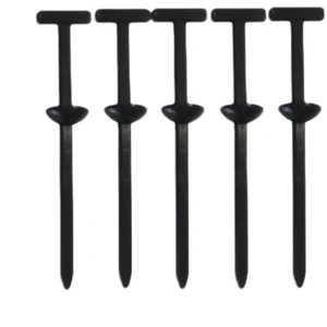 FSCAT Nylon Universal Cable Tie Buckle Car Cable Ties Multifunctional Push Pin Button Design UV Resistant 100 Pcs Cable Ties