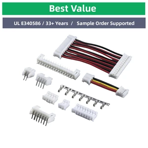 Motorcycle Wiring Harness IATF16949 Grade PVC Insulated For LED Strip Lights 22AWG 2 Pin Flame Retardant Automobile Electronic