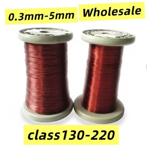42 AWG Solid Copper Enameled Insulated Guitar Pickup Wire 0.063mm IEC 600V Power Rated for Auto & Electric Appliances