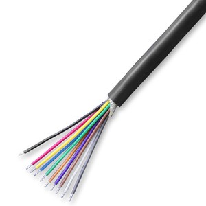 Multicore RVVP Shielded Cable 2/3/4/5/6/7/8/10 Cores Copper PVC Insulated Control Signal