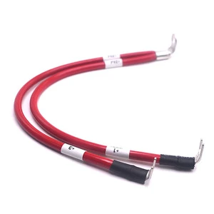 National Standard 200A M8 Tin Plated Copper Nose Module Power Cable PVC Energy Storage Heavy Current Power Line Wiring Harness