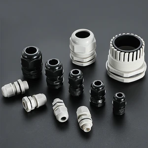 Waterproof Cable Connector Kit for Ip68 Pg7 Pg9 Pg11 Pg13.5 Pg16 Pg21 Pg29 Pg36 Pg48 Nylon Pa66 Plastic Cable Glands