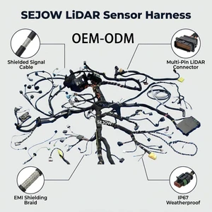 IATF16949 Agricultural Machinery Wiring Harness With Connectors Custom Made Electrical Wire Loom For Farming Equipment