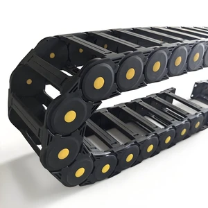 Yodel China State-owned Enterprises Supplier Flexible 45*100 Tank Chain Openable Nylon Cable Drag Chain for Cnc Machine Tools