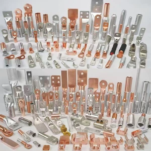 DTL-2 Brass Crimp Terminal Block Copper Aluminum Connector Electrical Wiring Export Type Cable Lug Wire Ferrule Solar Crimping