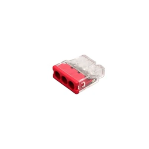 2273-203 Wire Connectors Compact Mini Fast Wiring Cable Conector for Junction Box Conductors Push-in Terminal Block