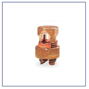 Brass Split Bolt Connectors High Conductivity Copper Alloy Bolt for Electrical Wire Splicing and Earth Bonding Safety Systems