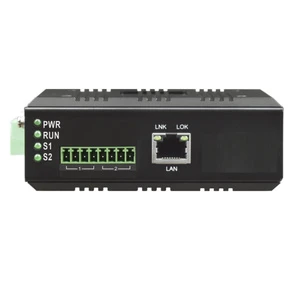 Industrial Din Rail 1-2 Port CAN Bus to Ethernet IP Converter