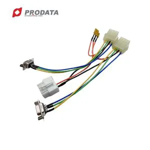 High Quality PVC Custom-Made Industrial Control Wiring Harness Crimped Terminals for Electronic Applications OEM/ODM Available
