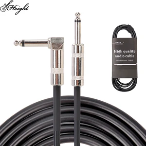 Custom Guitar Cable 6.35mm Audio Cable 3m Length with Small Batch New Height Effects Cables for Musical Instruments Accessories