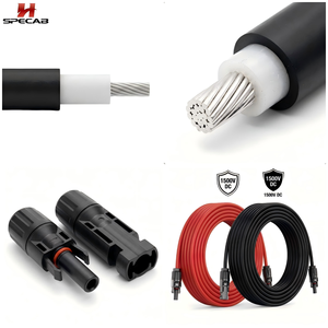 H1Z2Z2-K 4mm Photovoltaic Extension Cable Solar Panel Connection Outdoor Energy Storage Charging 1500V Bare